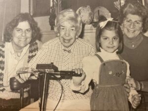 Sally Beil and her family