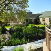 Artman courtyard and garden